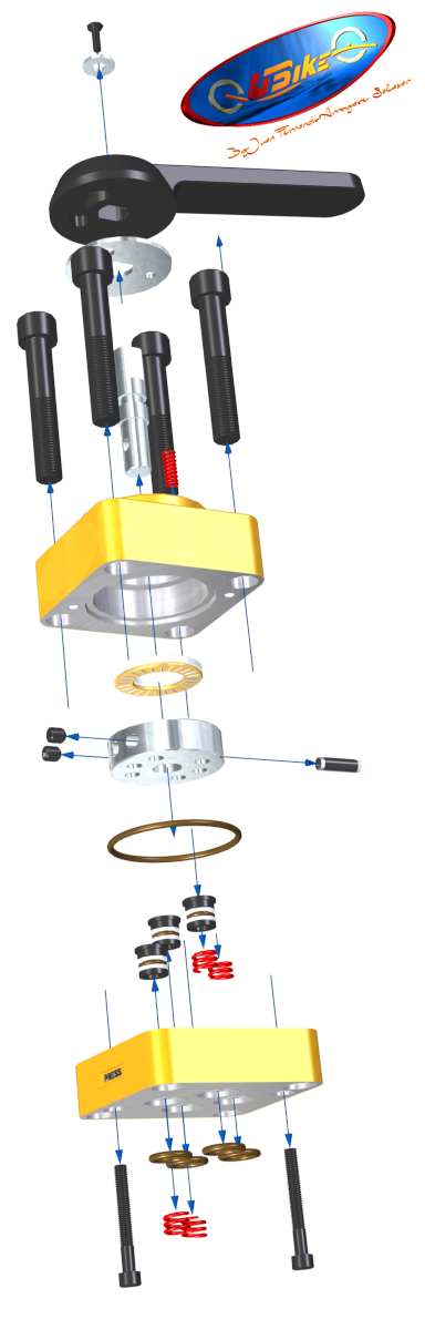 ENERPAC 10000 PSI阀门三维建模图纸 igs格式